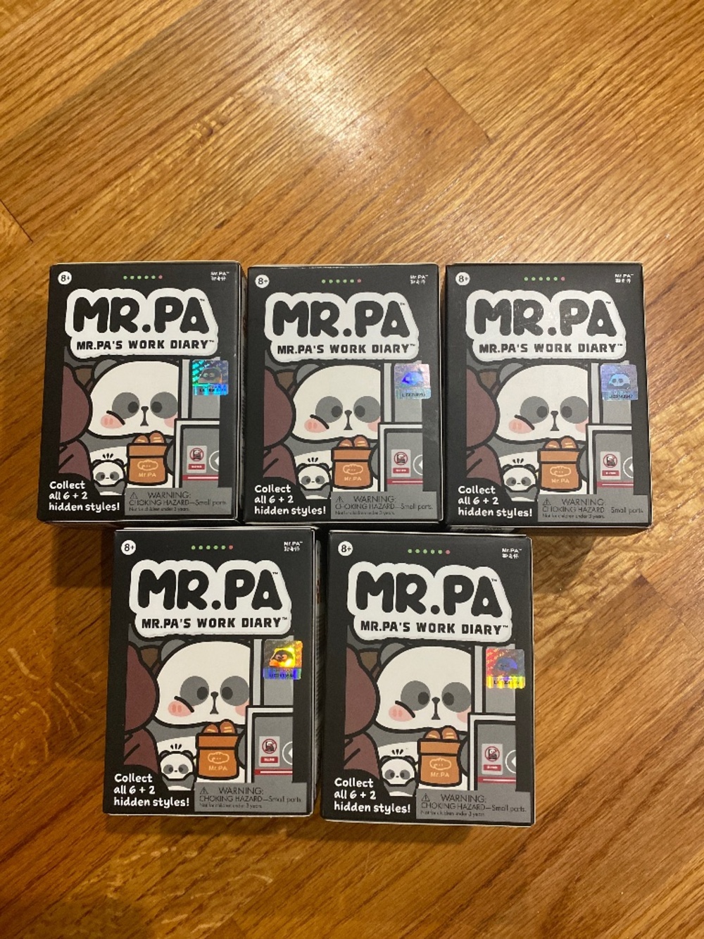 MR. PA Mr. PA’s Work Diary Blind Box